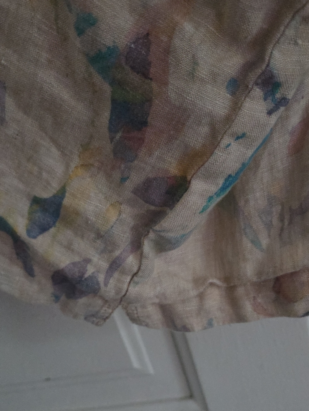 Orvis Watercolor Linen Blouse - Picture 3 of 6